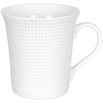 Tazza mug con disegno a rilievo: White silence - Pepita ml 410