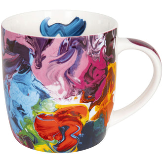 Tazza mug, disegno: Oilpainting ml 350/cm Ø9x9,5
