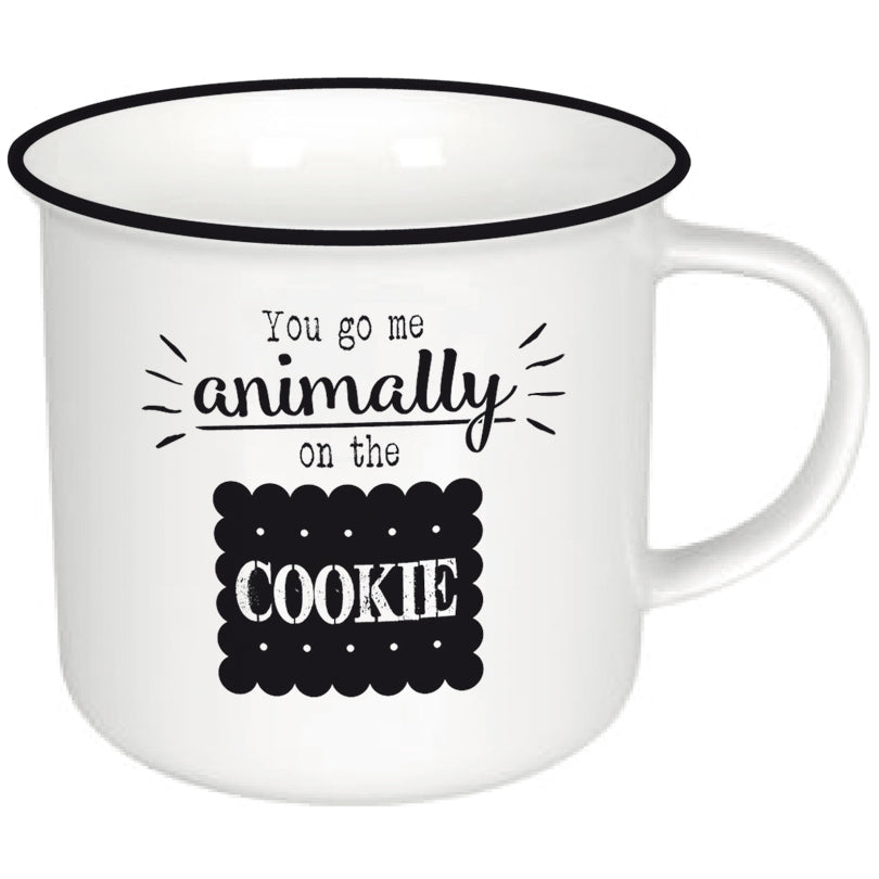 Tazza, disegno: Denglisch - Cookie ml 365/cm Ø9,5x8,7