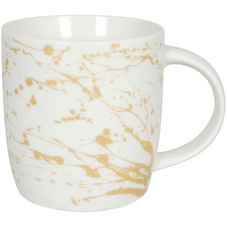 Tazza, disegno: Golden Splash ml 350/cm Ø8,8x9,2