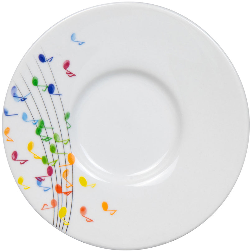 Tazza caffè con piattino, disegno: Flying Notes ml 85