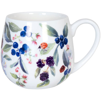 Tazza tè, disegno: Fruity Tea Berry - Victoria Lowe ml 420/cm Ø8,2x9