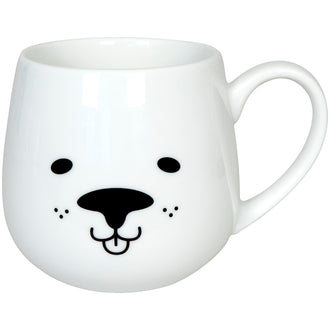 Tazza tè, disegno: Cuddle Animals - Cane ml 420/cm Ø8,2x9