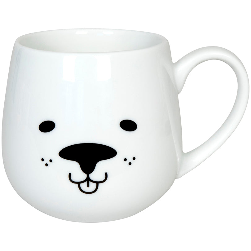 Tazza tè, disegno: Cuddle Animals - Cane ml 420/cm Ø8,2x9