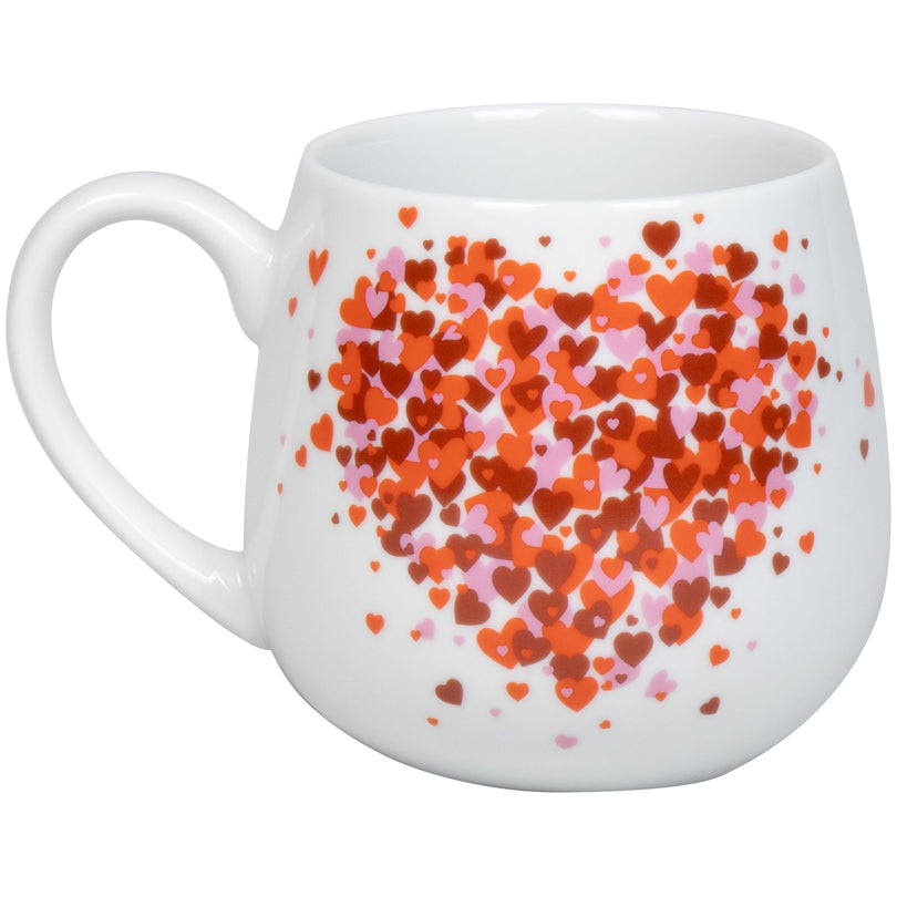 Tazza tè, disegno: Love Explodes ml 420/cm Ø8,2x9