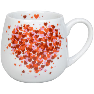 Tazza tè, disegno: Love Explodes ml 420/cm Ø8,2x9