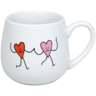 Tazza tè, disegno: First Love ml 420/cm Ø8,2x9