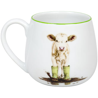 Tazza tè, disegno: Vitellino goffo ml 420/cm Ø8,2x9