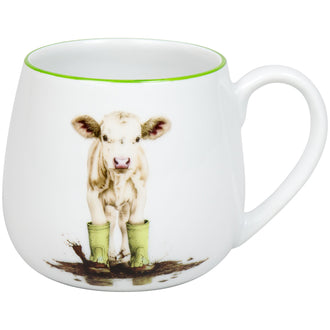 Tazza tè, disegno: Vitellino goffo ml 420/cm Ø8,2x9