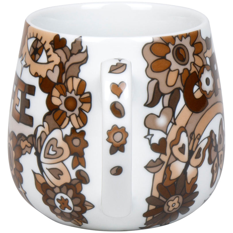 Tazze tè, disegno: Michaela Koch - Power of Coffee ml 420/cm Ø8,2x9