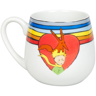 Tazze tè, disegno: Il piccolo principe - Arcobaleno ml 420/cm Ø8,2x9