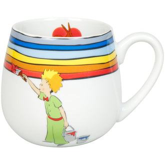Tazze tè, disegno: Il piccolo principe - Arcobaleno ml 420/cm Ø8,2x9