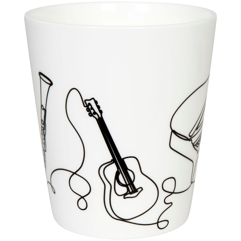 Tazza, disegno: Wunderbar - Polyphony ml 600/cm Ø10x11,2