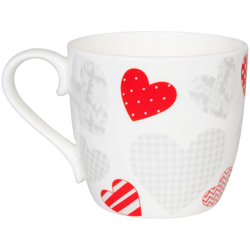 Tazza, disegno: Feel the Love ml 425/cm Ø10x9,5