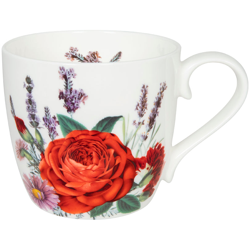Tazza, disegno: Gardening - Purple Lavender Pure ml 425/cm Ø10x9,5