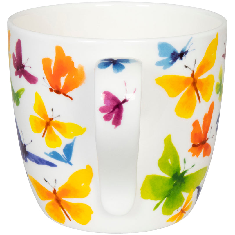 Tazza, disegno: Victoria Lowe - Butterfly ml 425/cm Ø10x9,5