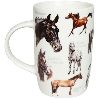 Tazza, disegno: Natures diversity - Cavalli ml 600/cm Ø8,9x13