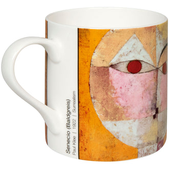 Tazza, disegno: Art Selection - Senecio by Paul Klee ml 400/cm Ø8,3x9