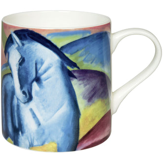 Tazza, disegno: Art Selection - Cavallo Blue I by Franz Marc ml 400/cm Ø8,3x9