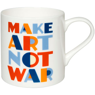 Tazza, disegno: Art Selection - Make art not war ml 400/cm Ø8,3x9