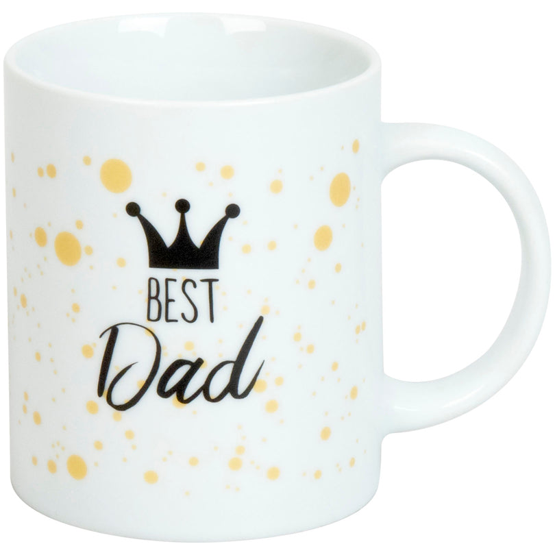 Tazza mug, disegno: Simply the Best - Dad ml 300/cm Ø8x9,5
