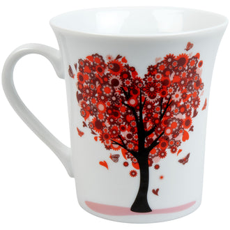 Tazza mug, disegno: Love Grows ml 410/cm Ø9,8x10,5