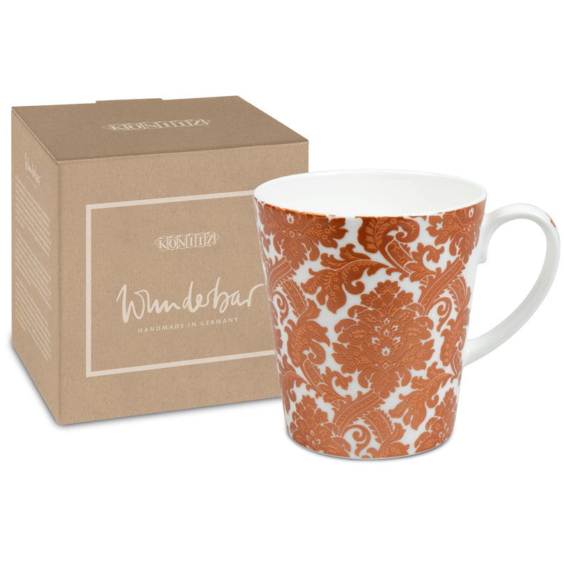 Tazza, disegno: Wunderbar - Copper Lace ml 600/cm Ø10x11,2