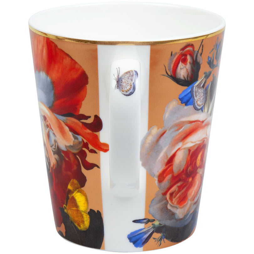 Tazza, disegno: Wunderbar - Florish Poppy ml 600/cm Ø10x11,2