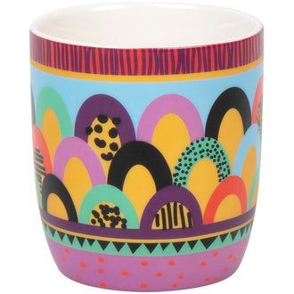 Tazza mug, disegno: Exotic Summer - Bright ml 230/cm Ø7,4x8