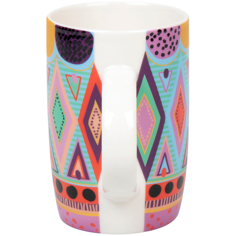 Tazza mug, disegno: Exotic Summer - Adventurous ml 600/cm Ø8,9x13