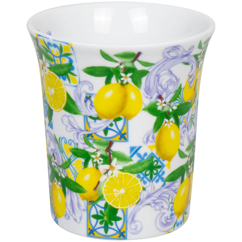 Tazza mug, disegno: Mediterranean Spirit - Sicilian Fruits ml 410/cm Ø9,8x10,5