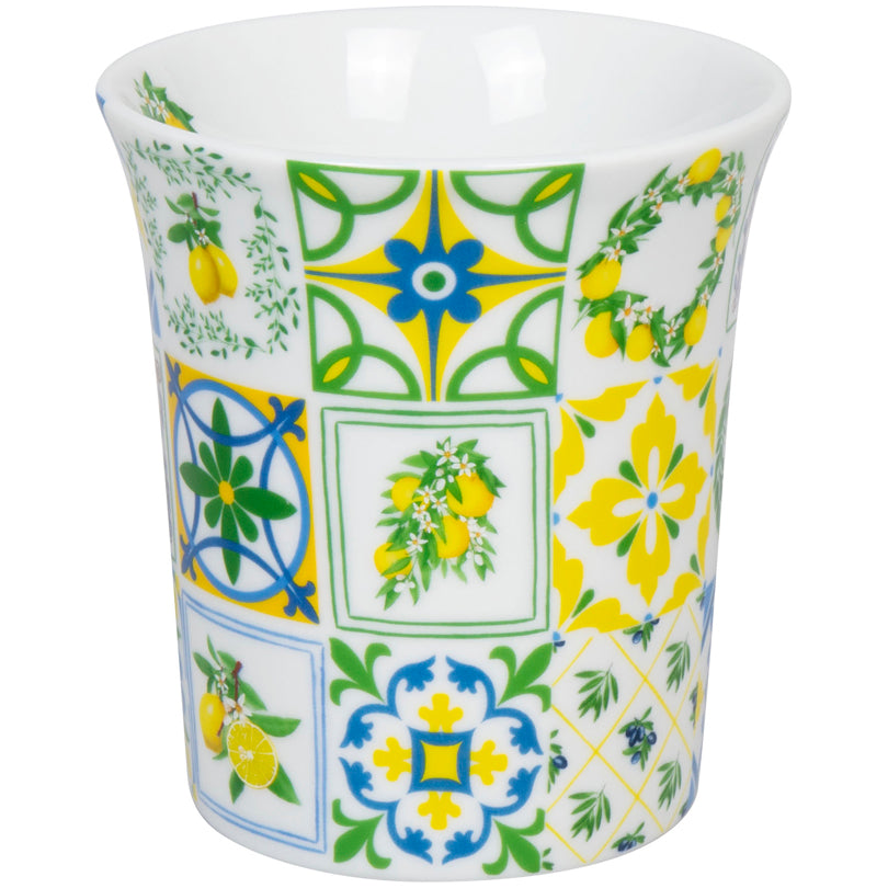 Tazza mug, disegno: Mediterranean Spirit - Sicilian Tiles ml 410/cm Ø9,8x10,5