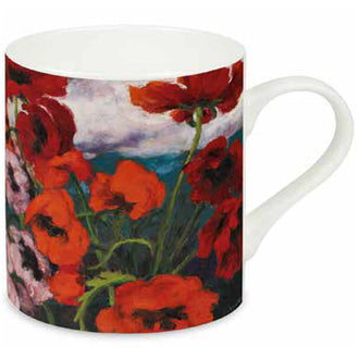 Tazza, disegno: Art Selection - Grandi Papaveri by Emil Nolde ml 400/cm Ø8,3x9