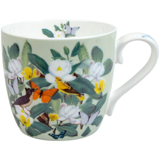 Tazza mug, disegno: Magnolia Bloom by Binny Talib ml 425/cm Ø10x9,5