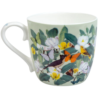 Tazza mug, disegno: Magnolia Bloom by Binny Talib ml 425/cm Ø10x9,5