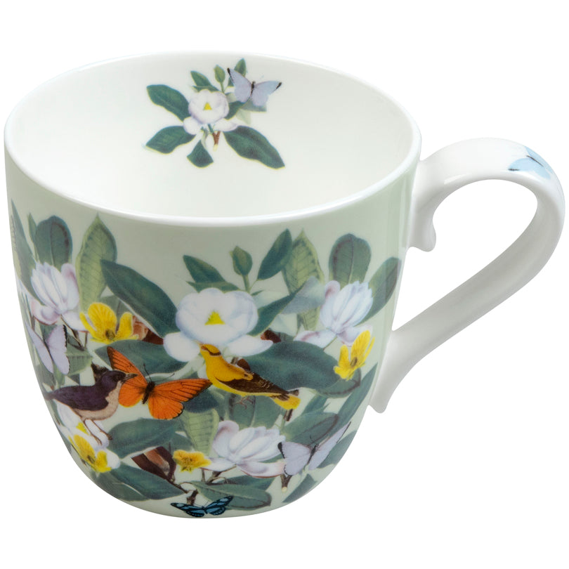 Tazza mug, disegno: Magnolia Bloom by Binny Talib ml 425/cm Ø10x9,5
