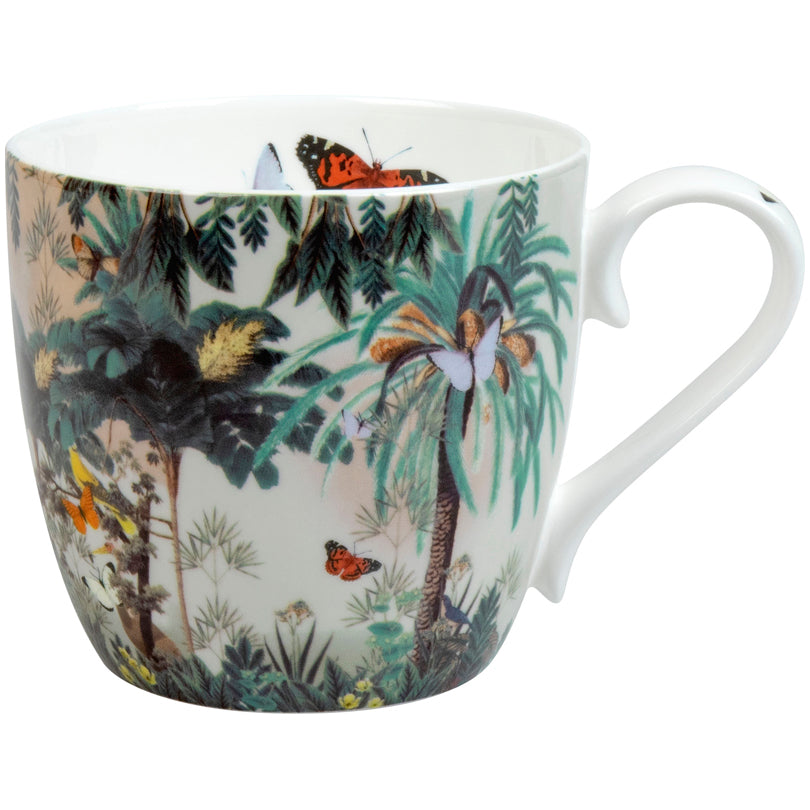 Tazza mug, disegno: Jungle Heritage by Binny Talib ml 425/cm Ø10x9,5