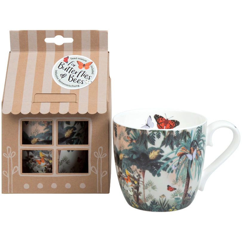 Tazza mug, disegno: Jungle Heritage by Binny Talib ml 425/cm Ø10x9,5