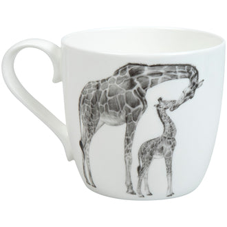 Tazza mug, disegno: Amazing Animals - Giraffes ml 450/cm Ø8,8x9,7