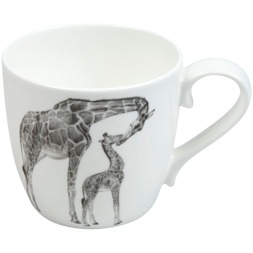 Tazza mug, disegno: Amazing Animals - Giraffes ml 450/cm Ø8,8x9,7