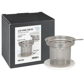 Tea Set - Infusore tè con coperchio, adatto per tutte le tazze/mug 11 2 057 ... cm Ø10,5x13