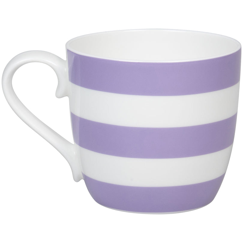 Tazza, disegno: Stripes - Lila ml 425/cm Ø10x9,5