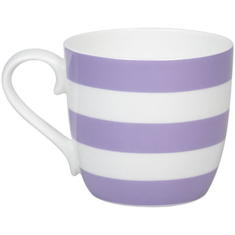 Tazza, disegno: Stripes - Lila ml 425/cm Ø10x9,5