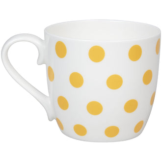 Tazza, disegno: Dots - Sunflower ml 425/cm Ø10x9,5