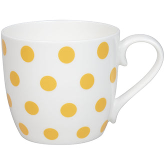 Tazza, disegno: Dots - Sunflower ml 425/cm Ø10x9,5