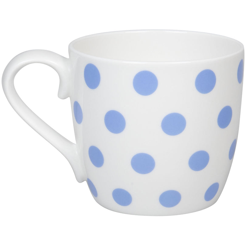 Tazza, disegno: Dots - Creamblue ml 425/cm Ø10x9,5