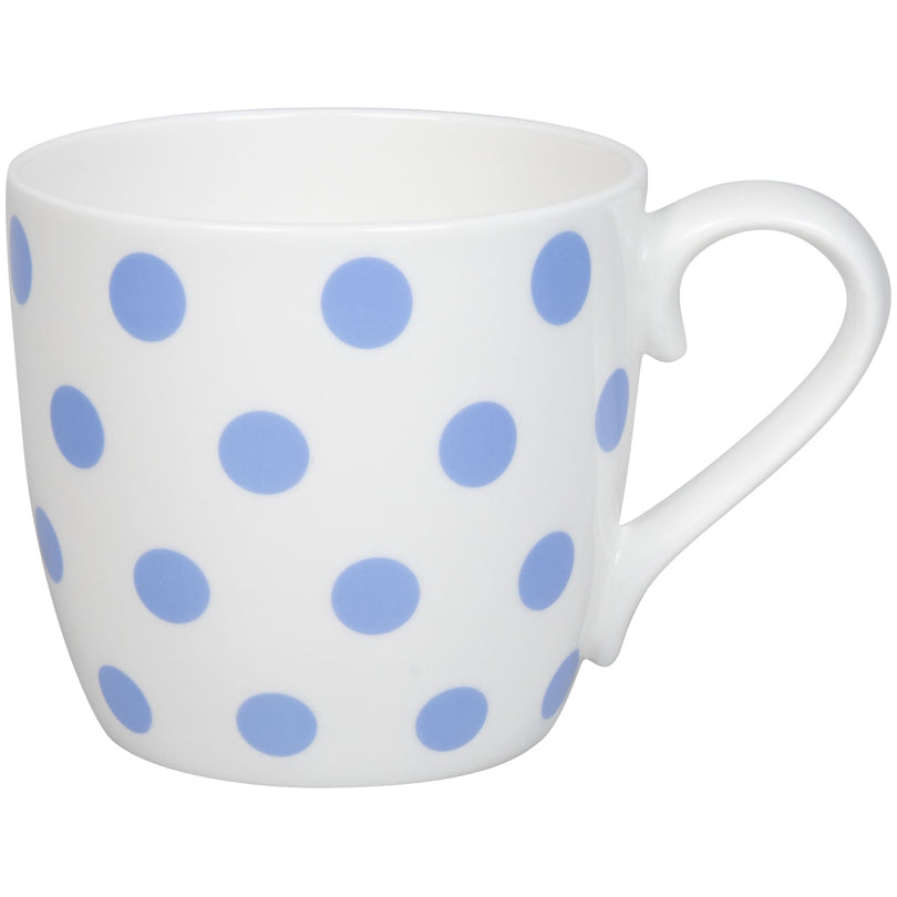 Tazza, disegno: Dots - Creamblue ml 425/cm Ø10x9,5