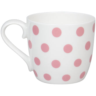 Tazza, disegno: Dots - Rosyquarz ml 425/cm Ø10x9,5