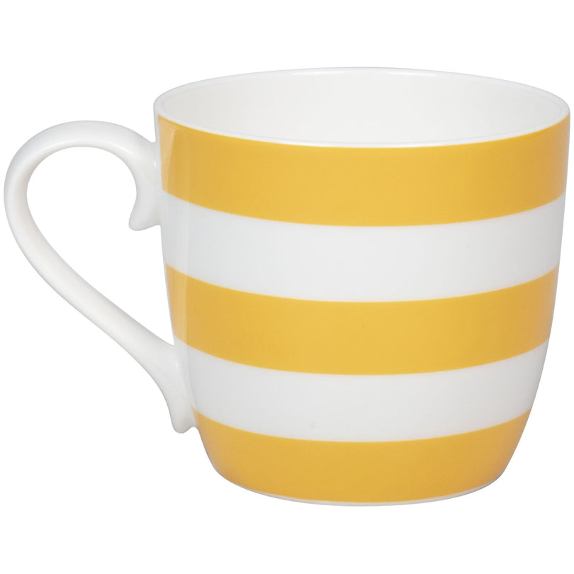 Tazza, disegno: Stripes - Sunflower ml 425/cm Ø10x9,5