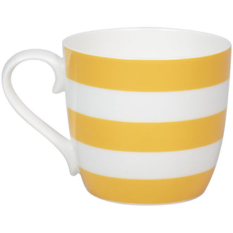 Tazza, disegno: Stripes - Sunflower ml 425/cm Ø10x9,5